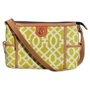 Spartina 449 Lime Lattice Linen & Leather Heyward Southern State of Mind